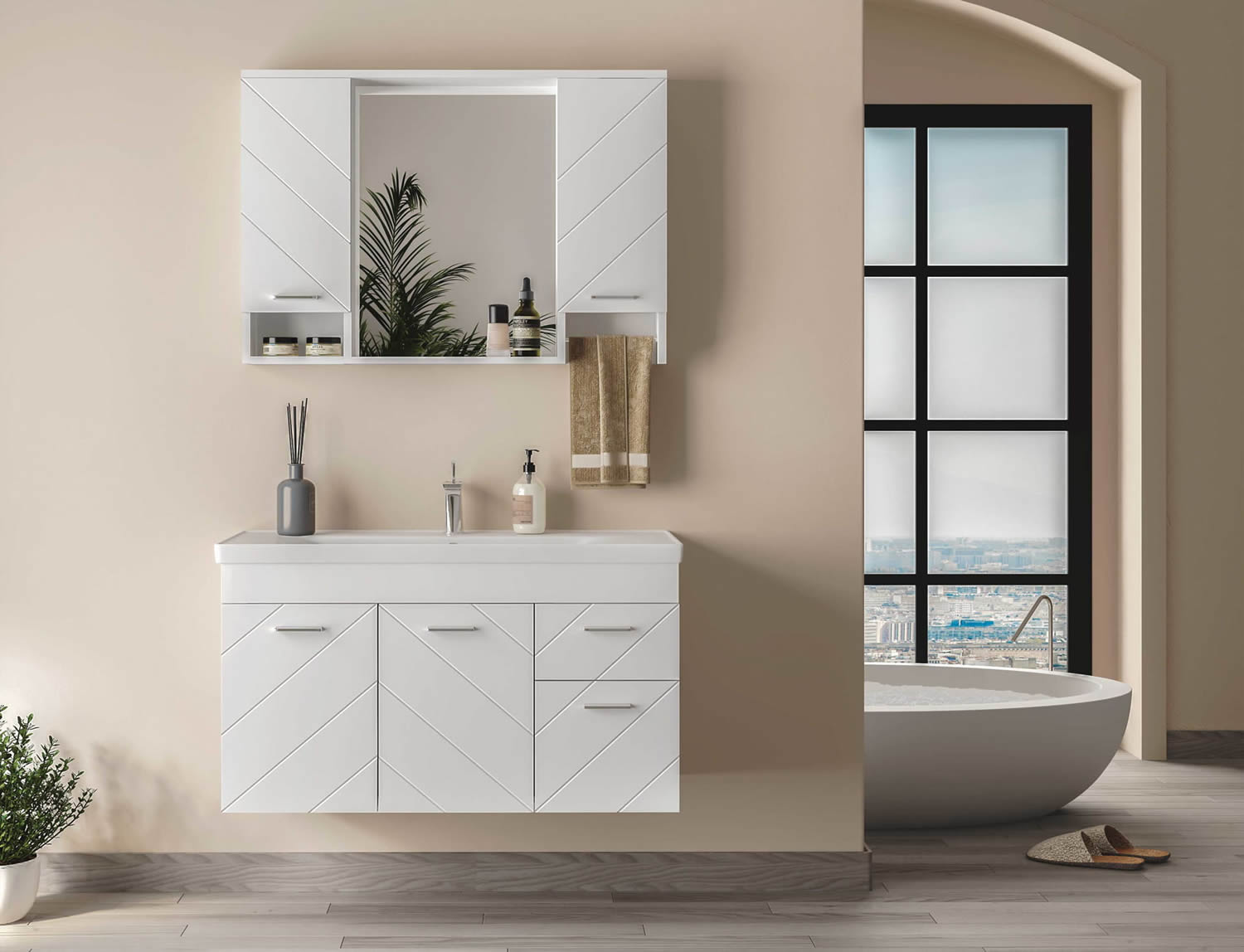 gold-vaneccia-100-cm-banyo-dolabi